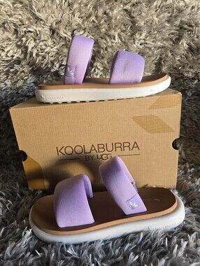 Koolaburra By UGG W. ALANE SLIDE SANDAL  LAVANDA COLOR